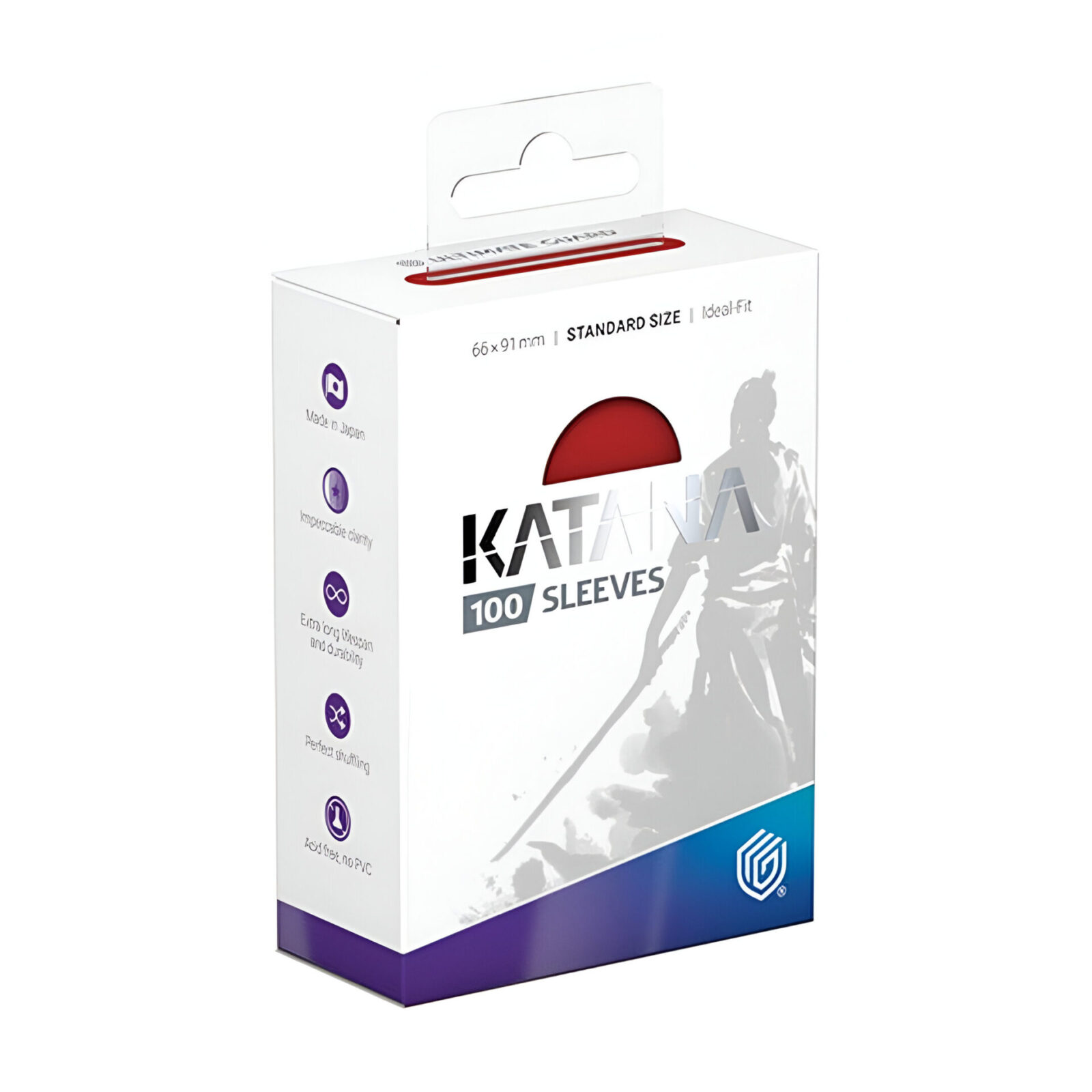 Ultimate Guard – Katana Sleeves – Standard Size – Rising Sun 100 Packs