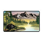 Ultra Pro – Bob Ross Mountain Retreat – Black Stitched Playmat