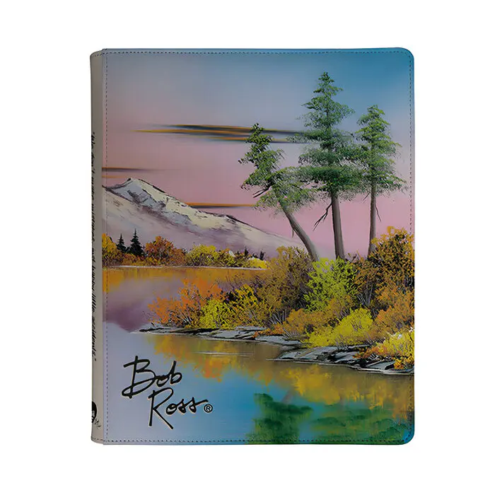 Ultra Pro – Bob Ross Mighty Mountain Lake – 9-Pocket Zippered PRO-Binder 3