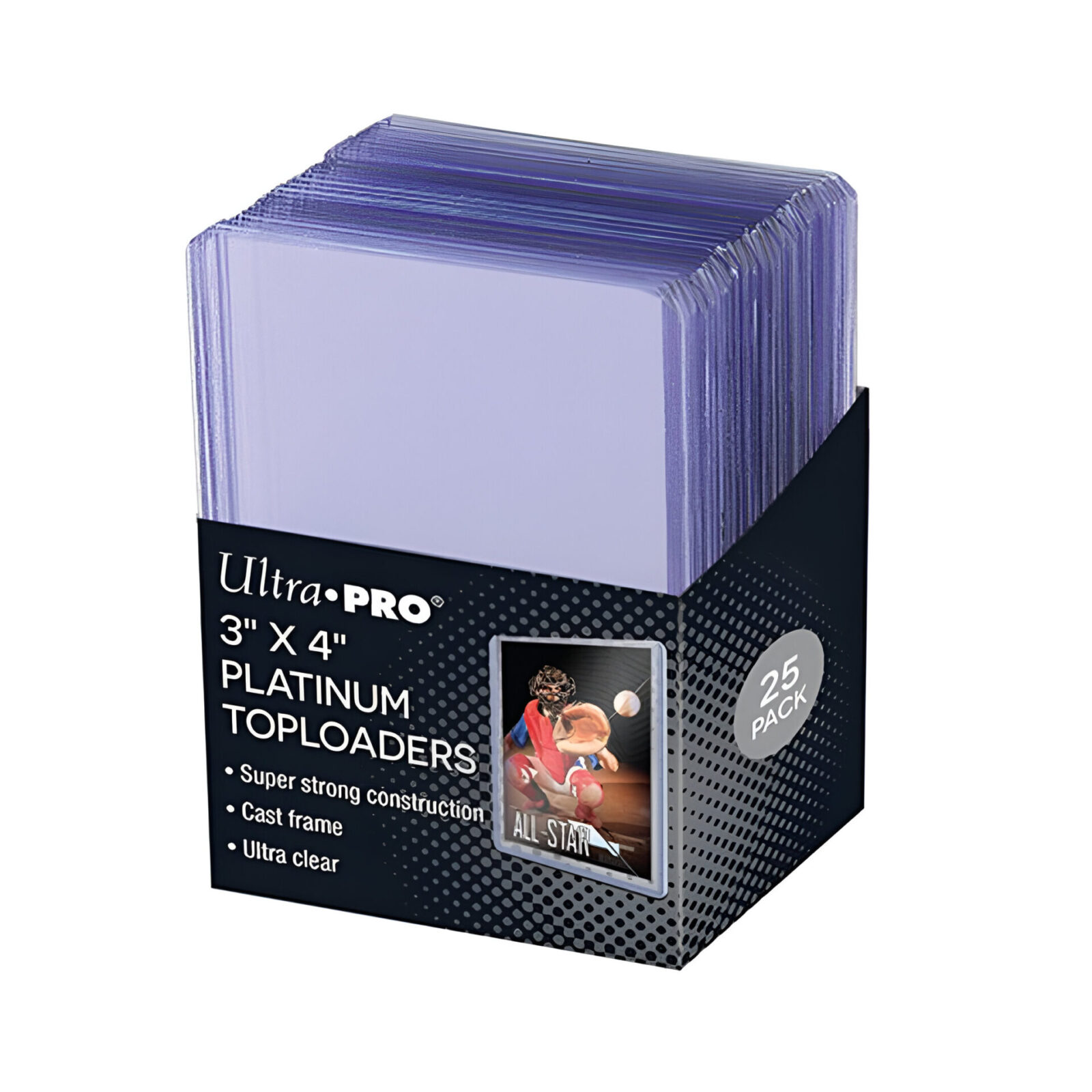 Ultra Pro – Ultra Clear Platinum Toploader 25ct