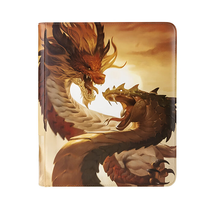 Dragon Shield – Card Codex Zipster Binder Regular – Wood Snake