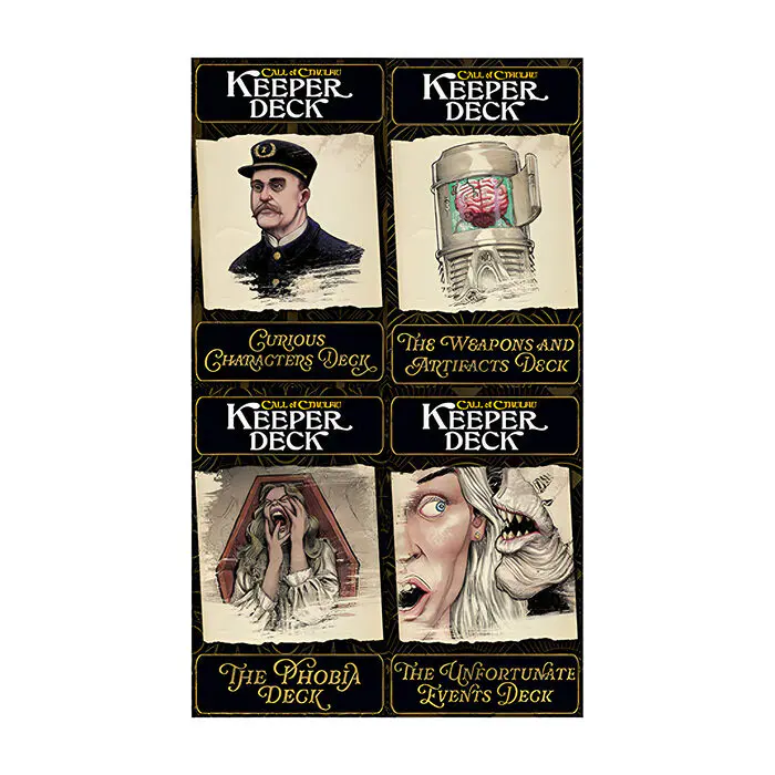 Call of Cthulhu – 7e Keeper Decks 2nd Edition 3