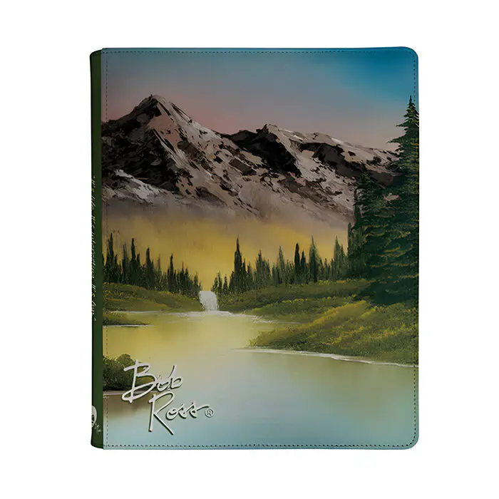 Ultra Pro – Bob Ross Mountain Retreat – 9-Pocket Zippered PRO-Binder 3