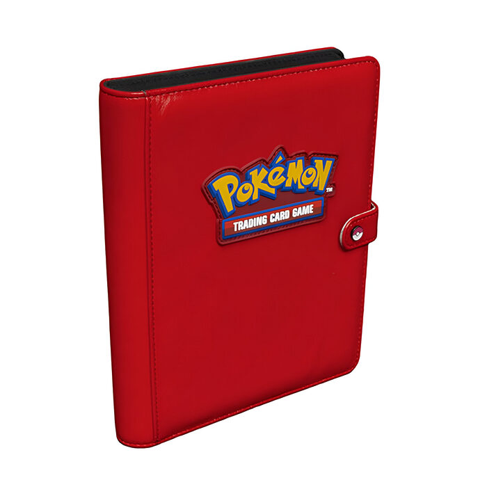 Ultra Pro – Premium Red Snap 4 Pocket Binder – Pokemon