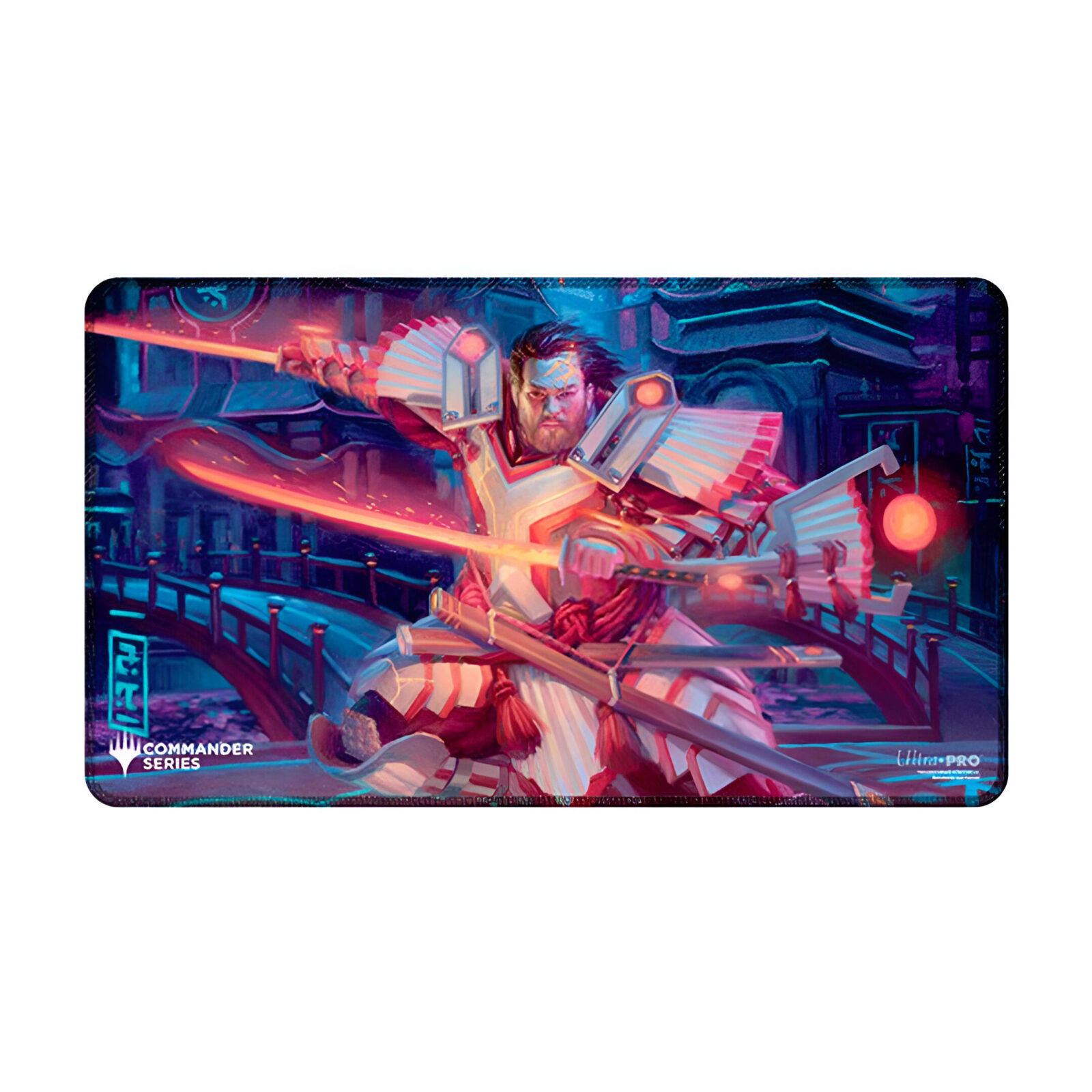 Ultra Pro – Magic The Gathering – Stitched Edge Playmat – Commander Series: Isshin