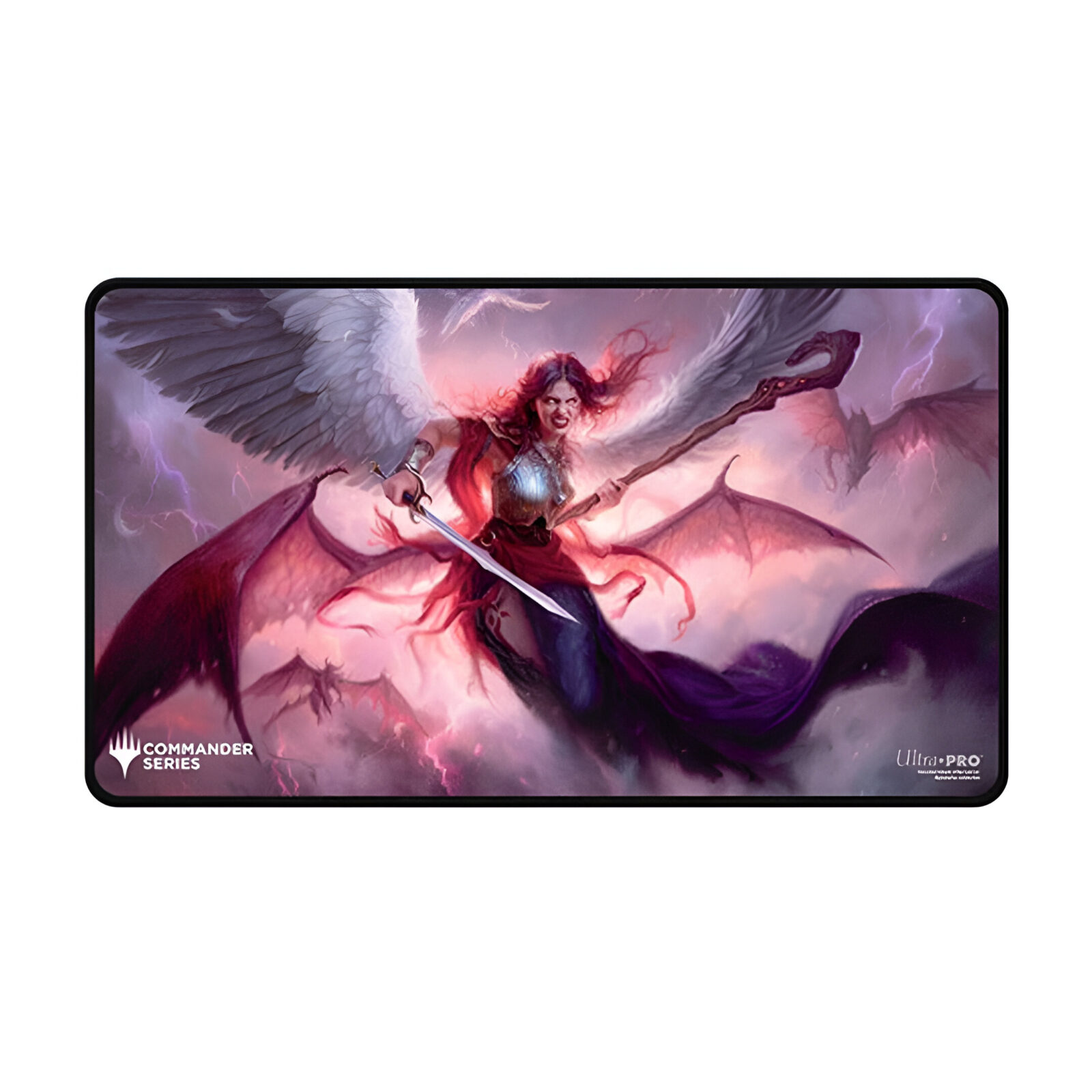 Ultra Pro – Magic The Gathering – Black Stitched Playmat – Commander Series: Kaalia