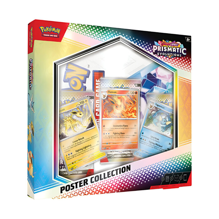 Pokemon – Scarlet & Violet 8.5 Prismatic Evolution – Poster Collection (6 Packs)