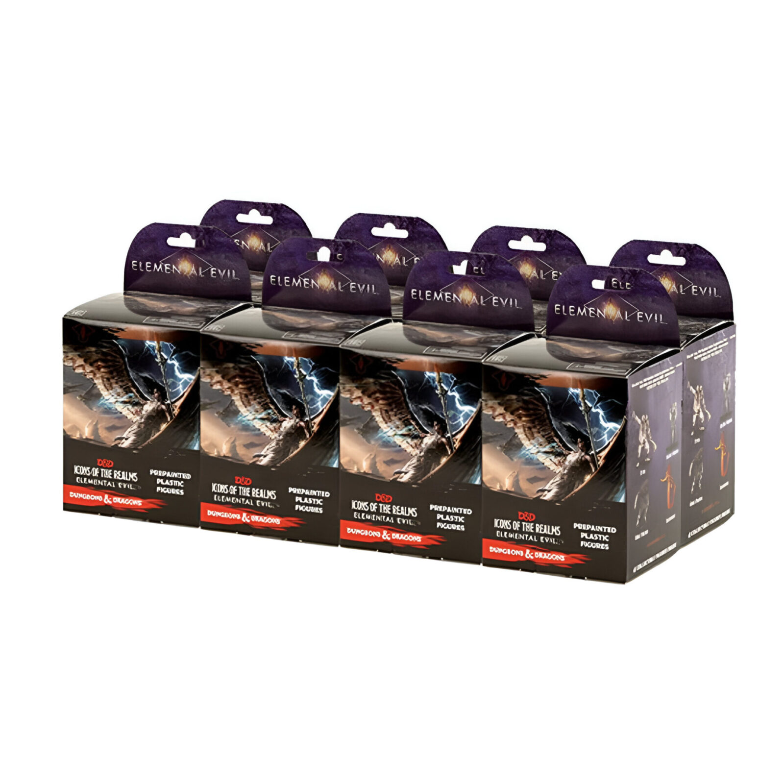 Wizkids – D&D Icons of the Realms: Set 2 – Temple of Elemental Evil – Booster Brick (8 Packs)