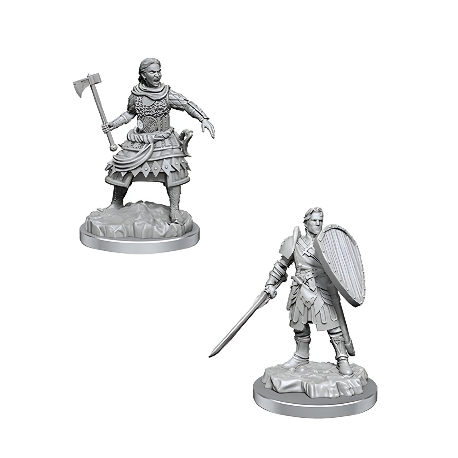 Wizkids – D&D Nolzurs Marvelous Miniatures: Human Fighters – Wave 21