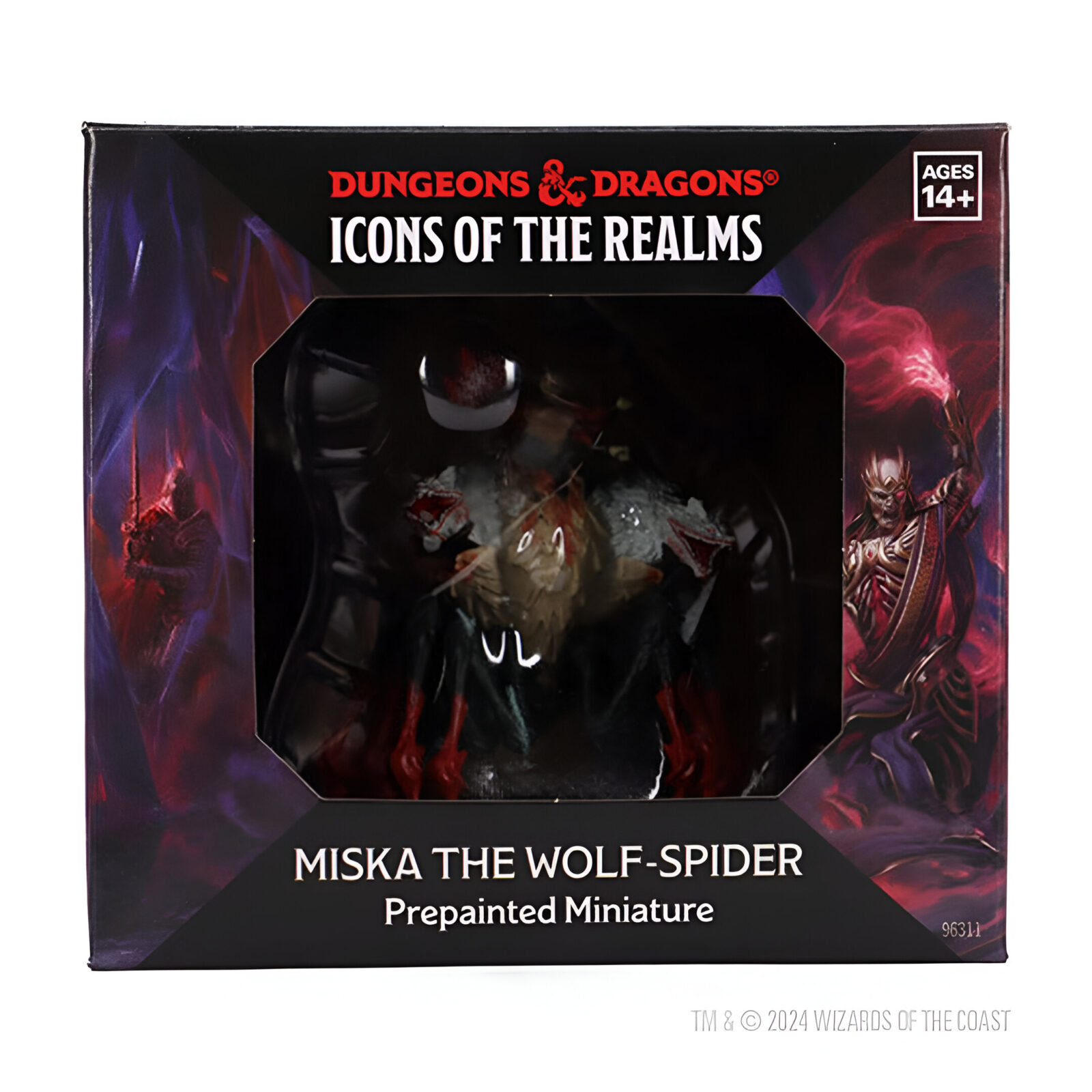 Wizkids – D&D Icons of the Realms: Set 32 – Vecna Eve of Ruin – Miska the Wolf Spider Boxed Miniature