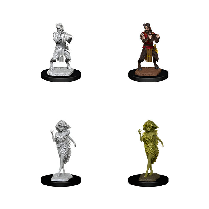 Wizkids – D&D Nolzurs Marvelous Miniatures: Satyr & Dryad