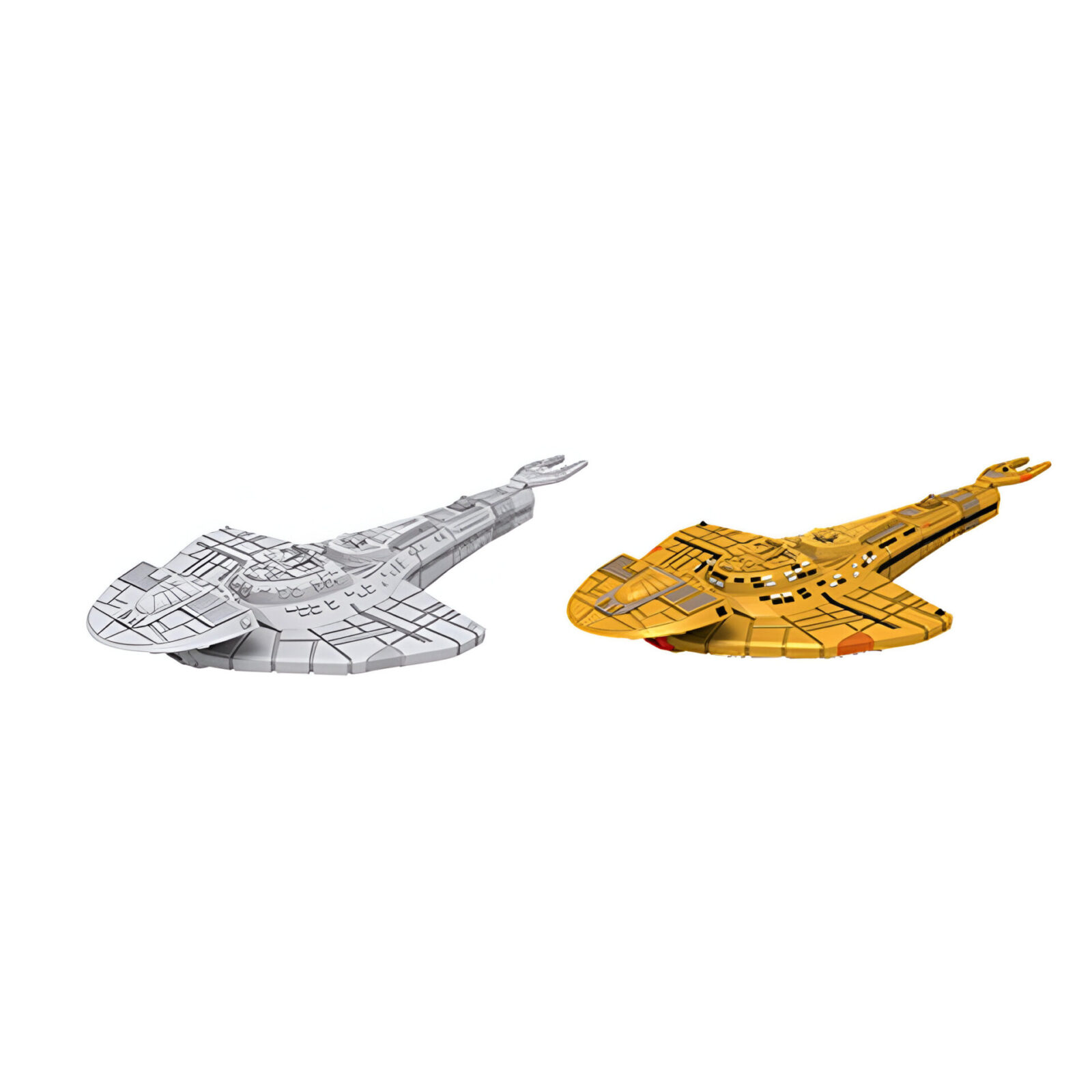 Wizkids – Star Trek Deep Cuts Unpainted Miniatures: Cardassian Galor Class