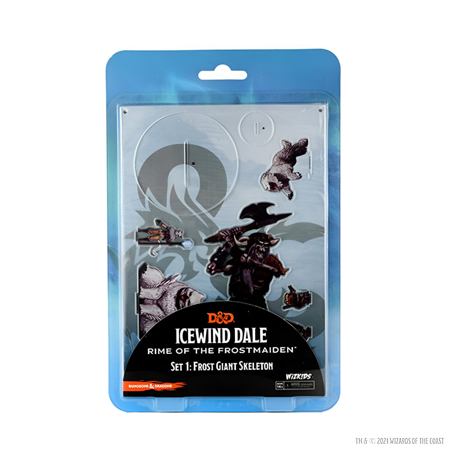 Wizkids – D&D Idols of the Realms: Icewind Dale Rime of the Frostmaiden – Frost Giant Skeleton – 2D Set