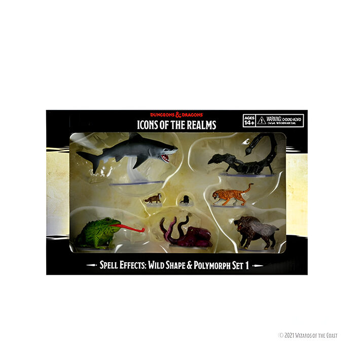 Wizkids – D&D Icons of the Realms: Wild Shape & Polymorph Set 1