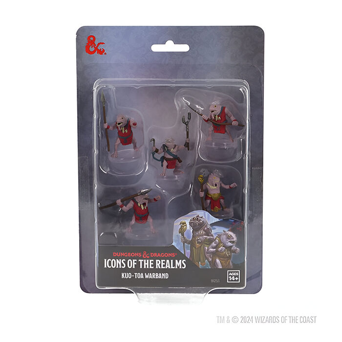 Wizkids – D&D Icons of the Realms: Kuo-Toa Warband