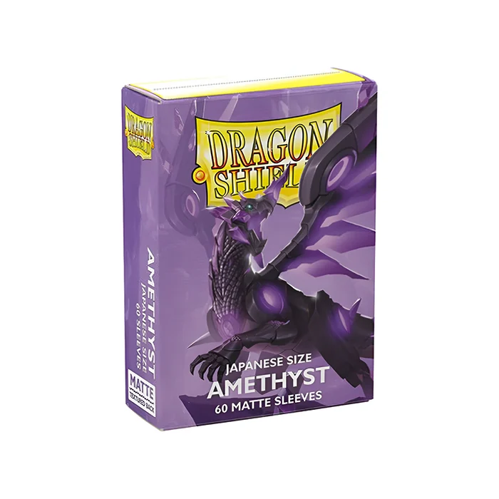 Dragon Shield – Matte Japanese Size Sleeves 60pk – Amethyst (10 Packs) 3