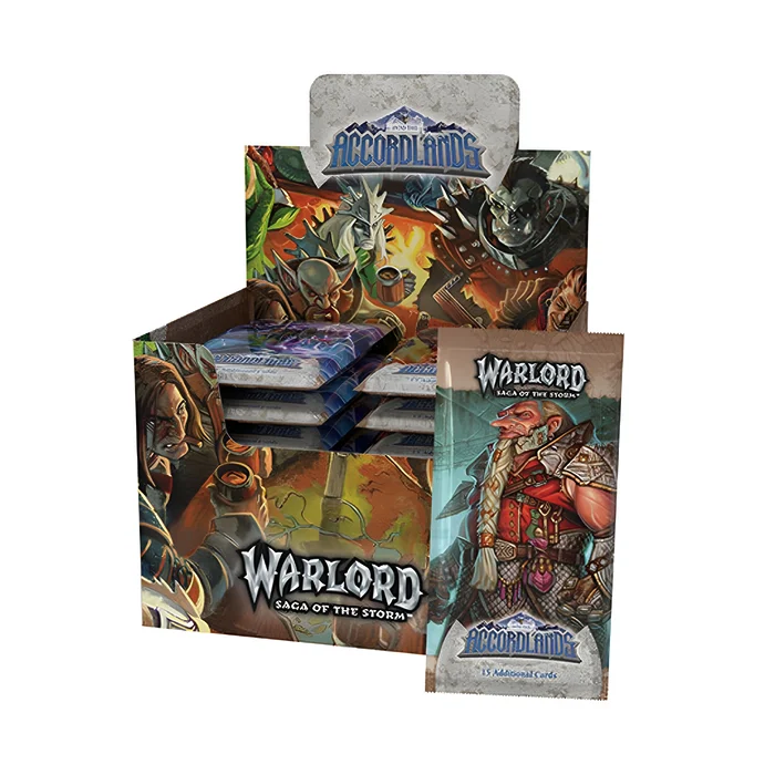 Warlord: Saga of the Storm CCG – Into the Accordlands Booster Display (24 Packs) 3