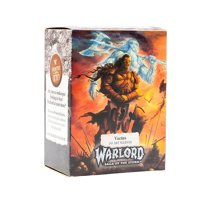 Warlord: Saga of the Storm CCG – Dragon Shield Standard Size Sleeves 100pk – Nothrog Legions 3