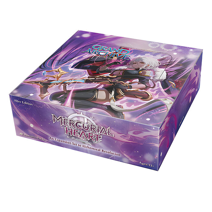 Grand Archive TCG – Mercurial Heart Alter Edition Booster Display (20 Packs)