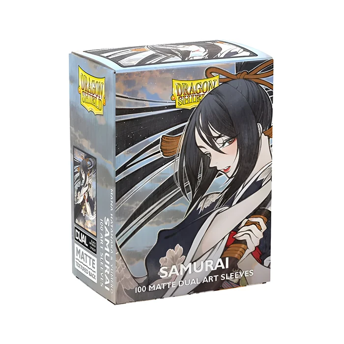 Dragon Shield – Dual Matte Art Standard Size Sleeves 100pk – Limited Edition Samurai (10 Packs) 3