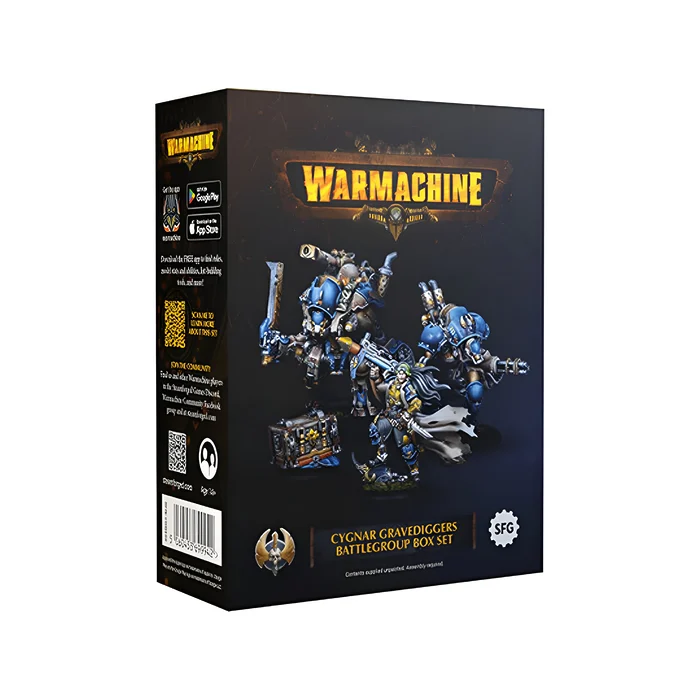 Warmachine – Cygnar Gravediggers Battlegroup Box 3