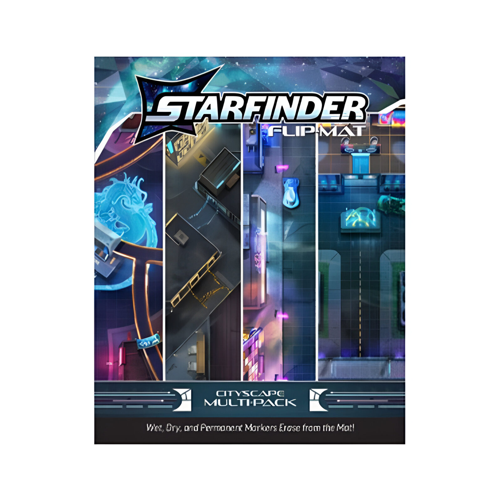Starfinder – FlipMat – Cityscape MultiPack