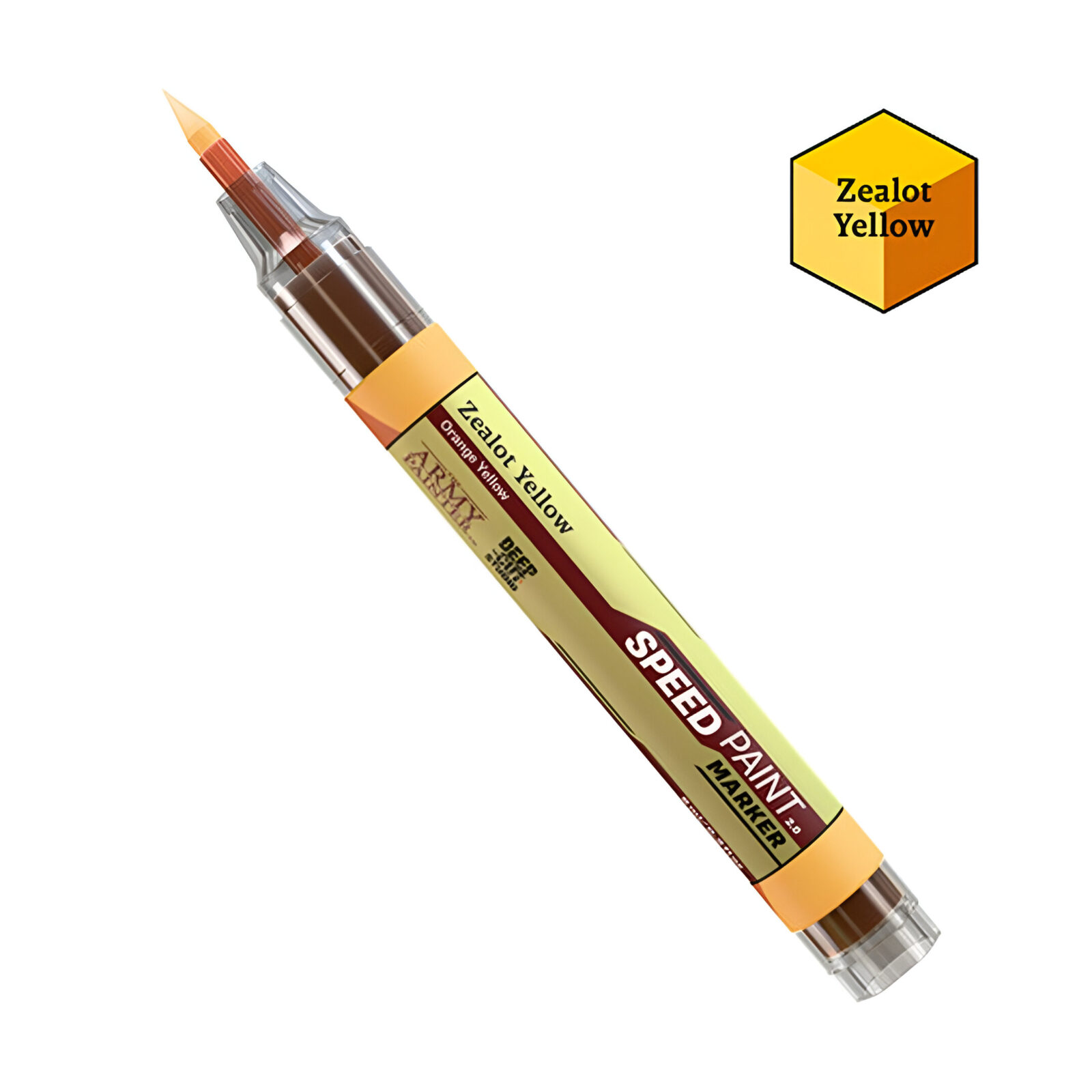 The Army Painter – Speedpaint 2.0 Acrylic Marker – Zealot Yellow