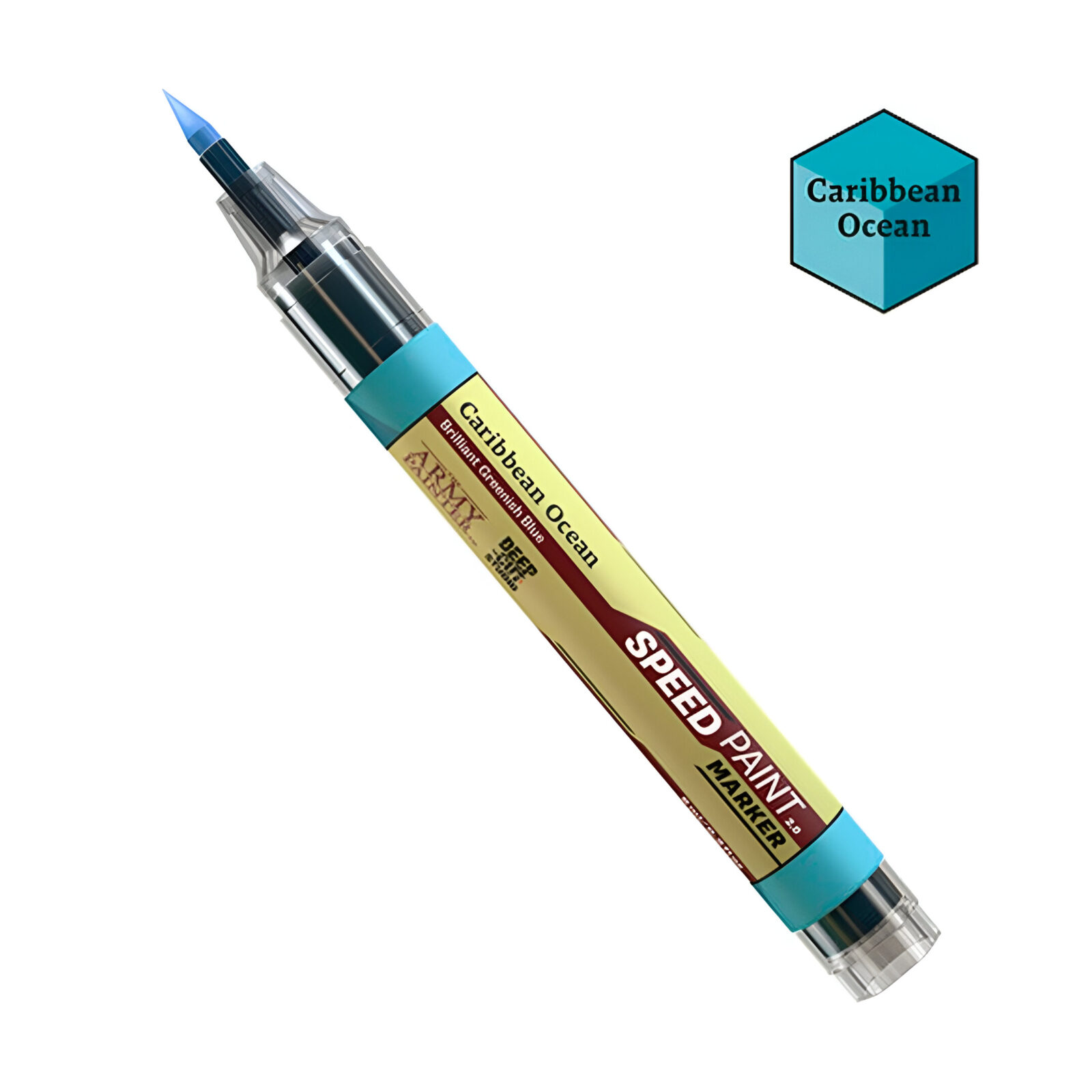 The Army Painter – Speedpaint 2.0 Acrylic Marker – Caribbean Ocean