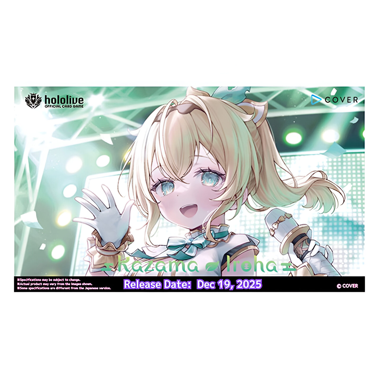 hololive OFFICIAL CARD GAME – Kazama Iroha Starter Deck (6 Packs)