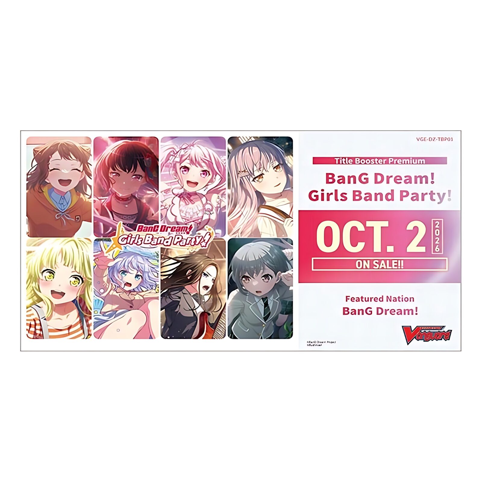 Cardfight!! Vanguard – BanG Dream! Girls Band Party! Premium Booster (10 Packs) 15