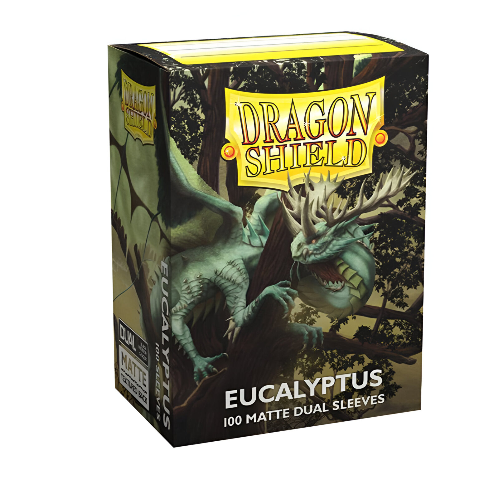 Dragon Shield – Dual Matte Standard Size Sleeves 100 Pack – Eucalyptus