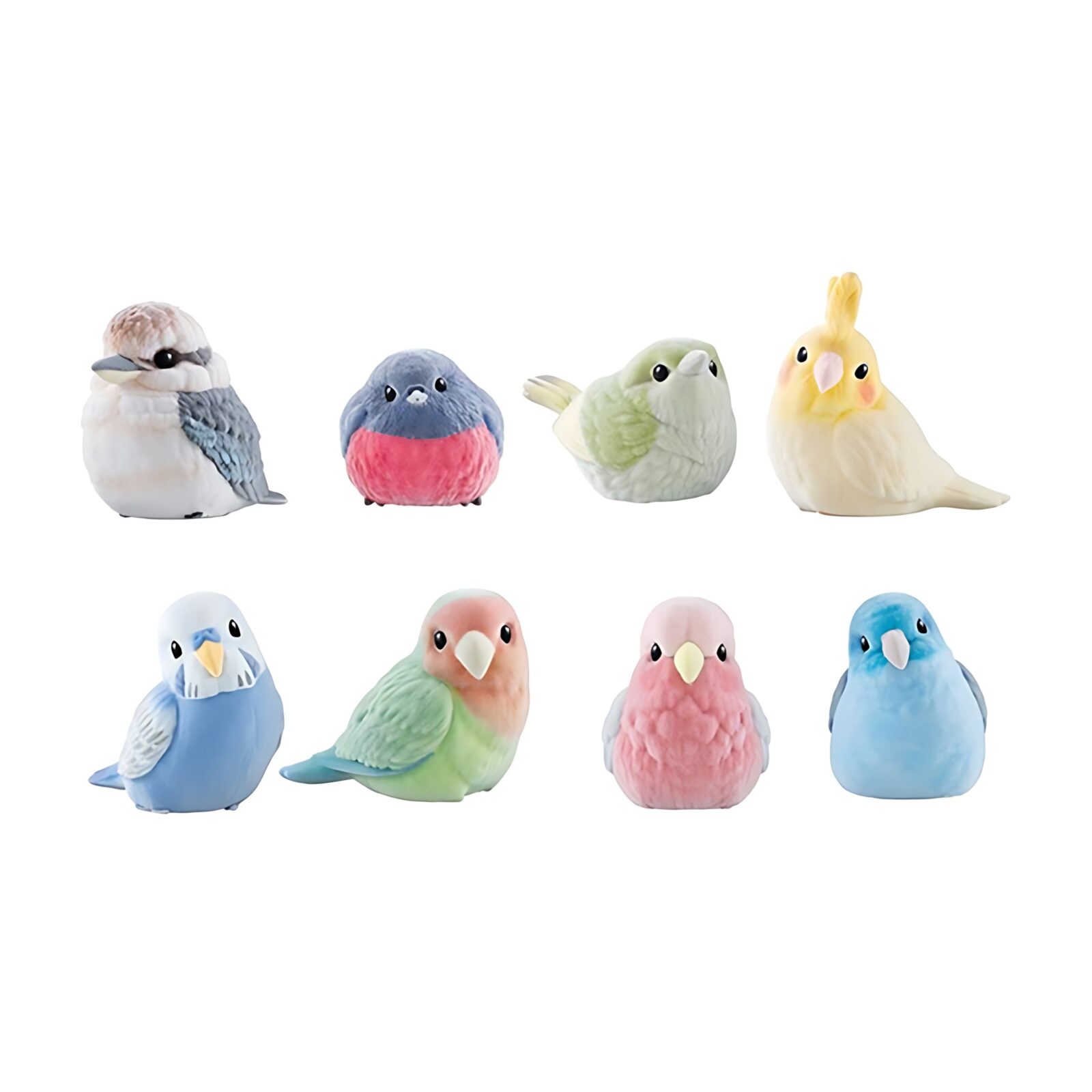 Bandai Shokugan – Mofu Mofu Tenori Friends Birds W3 (12 Packs)