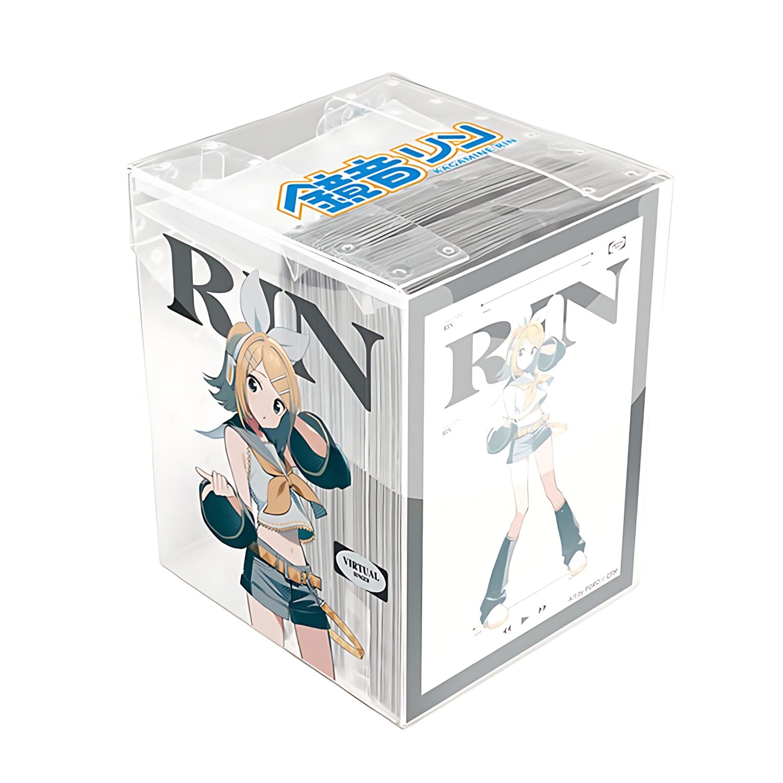 Ultra Pro – Hatsune Miku Retro Soundscapes – Deck Protector Sleeves in Clear Box 100 Pack – Rin