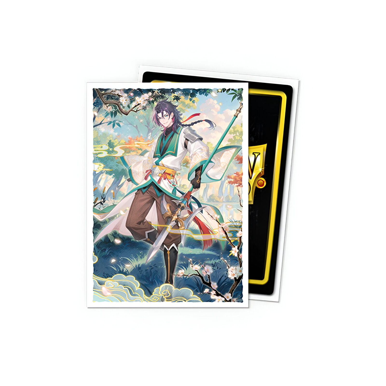Dragon Shield – Matte Standard Size Sleeves 100 Pack – Grand Archive Jin Fate Defiant 3