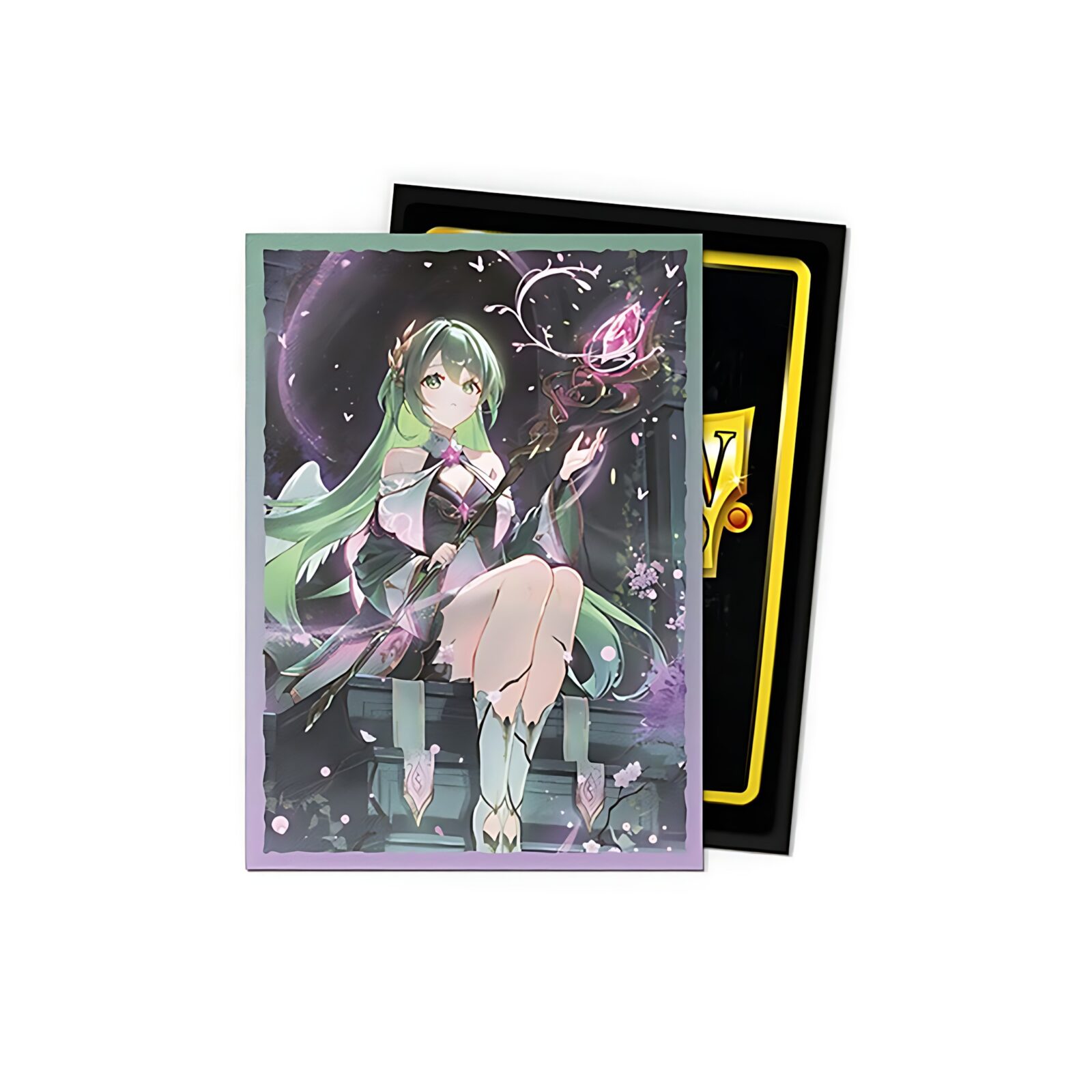 Dragon Shield – Dual Matte Art Standard Size Sleeves 100 Pack – Grand Archive – Ariel, Archangel of Natura 17