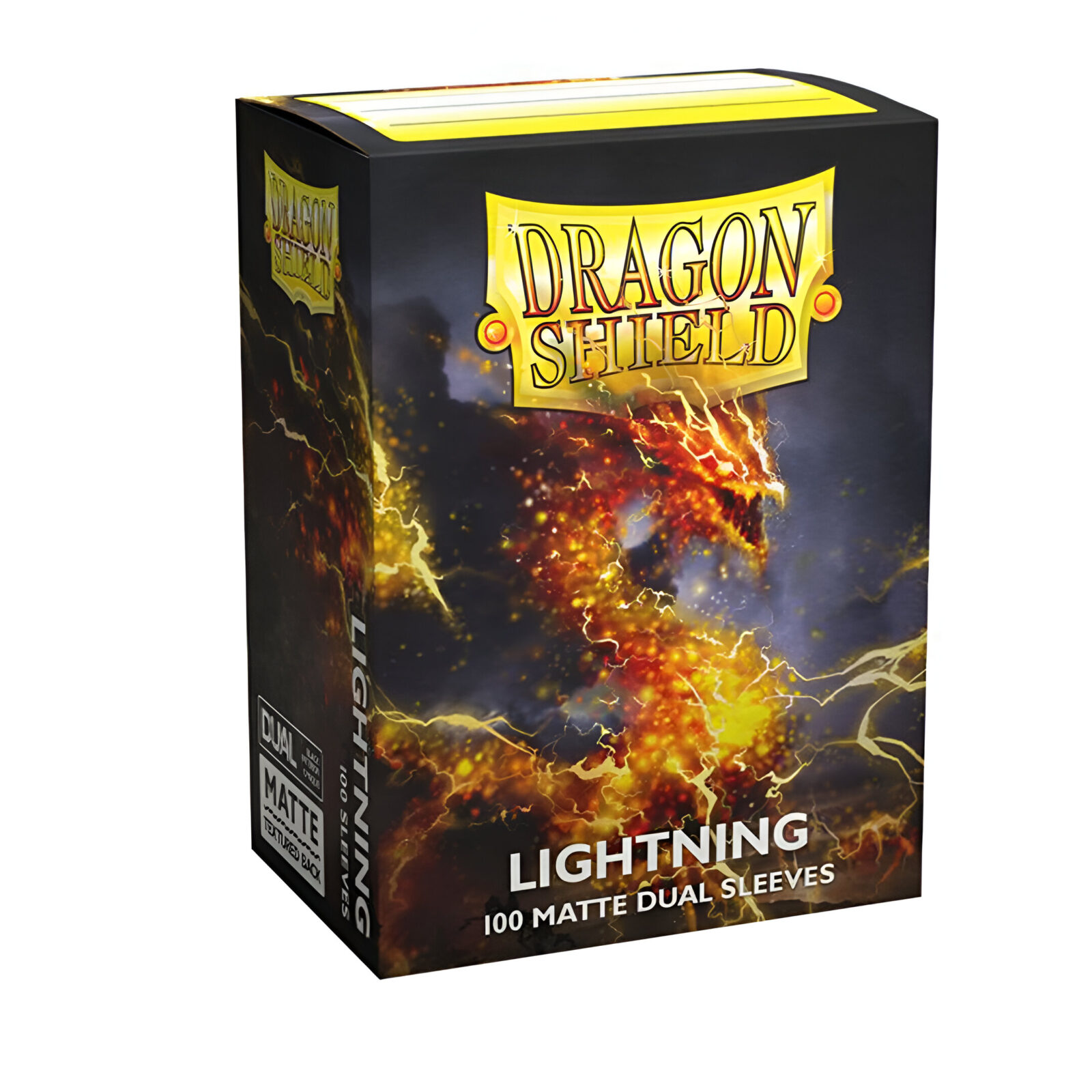 Dragon Shield – Dual Matte Standard Size Sleeves 100 Pack – Lightning