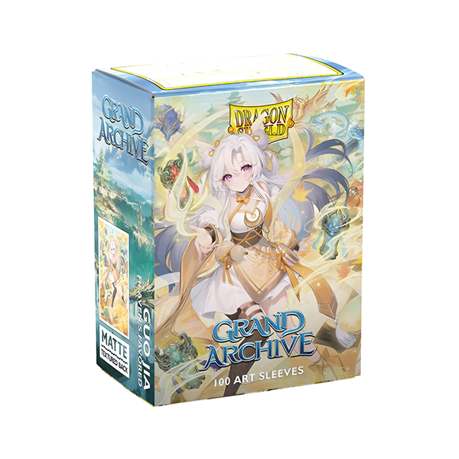 Dragon Shield – Dual Matte Art Standard Size Sleeves 100 Pack – Grand Archive Guo Jia