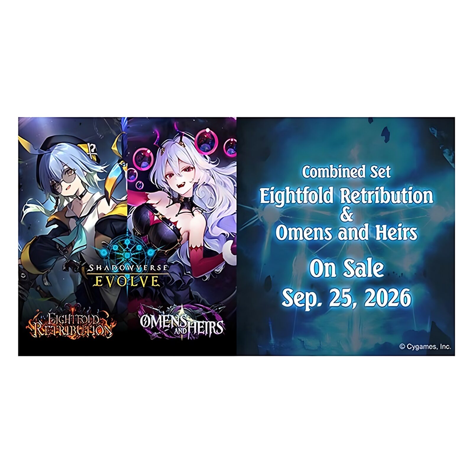 Shadowverse: Evolve – Eightfold Retribution & Omens and Heirs Combined Set Booster (12 Packs)