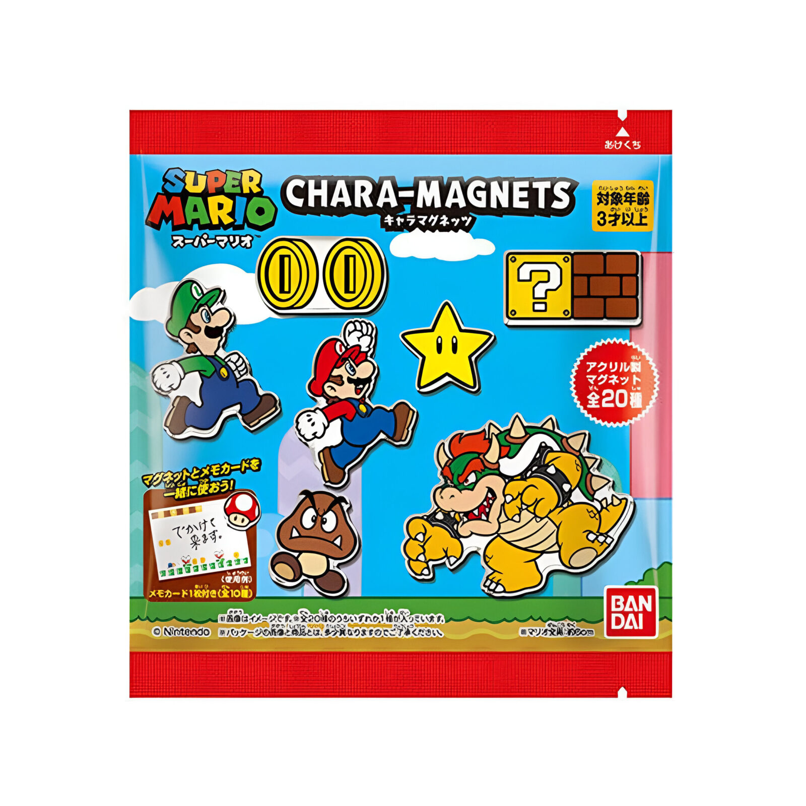 Super Mario – Charamagnets (14 Packs)