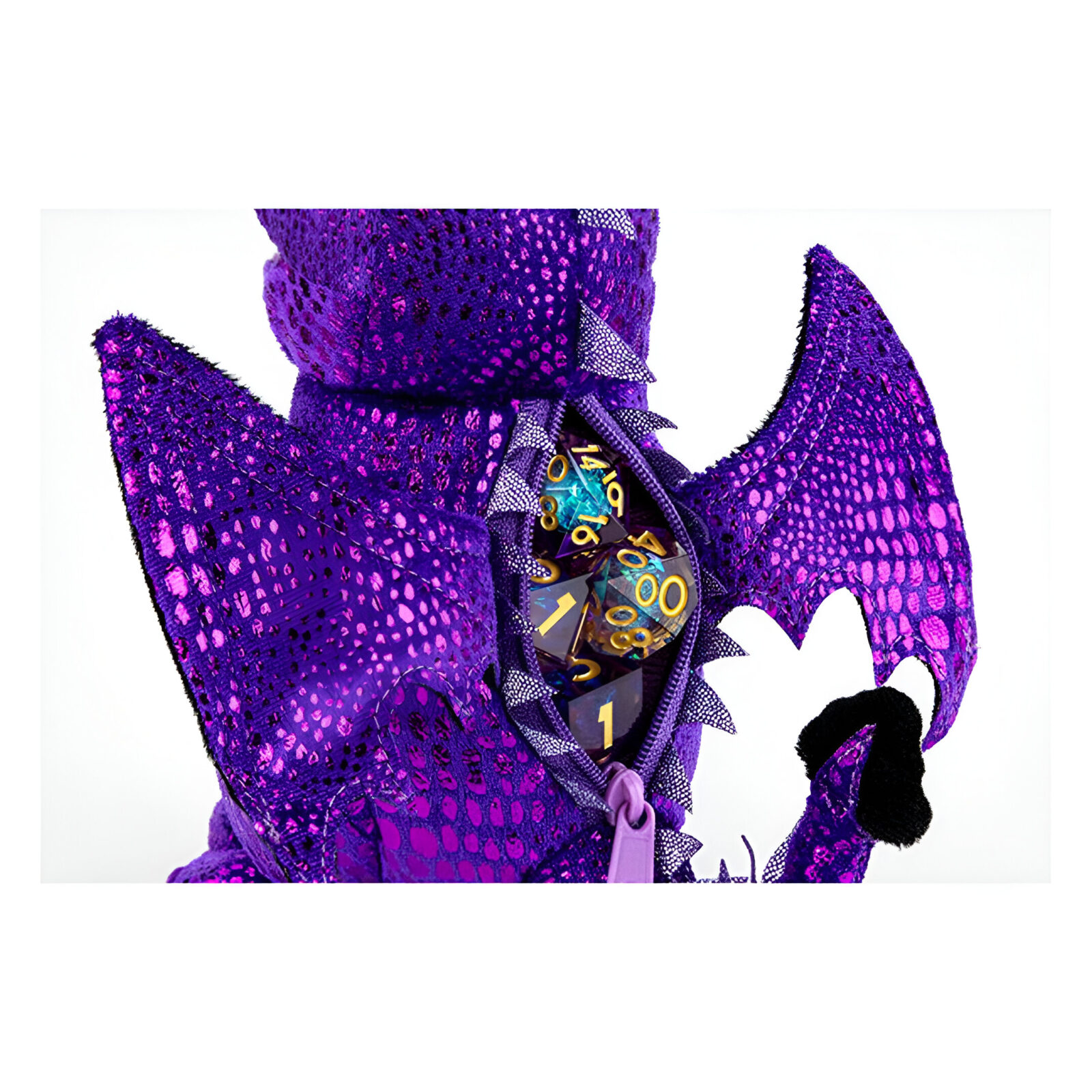 Fanroll – Dragon Storm – Dragon Dice Storage Plush Purple 3