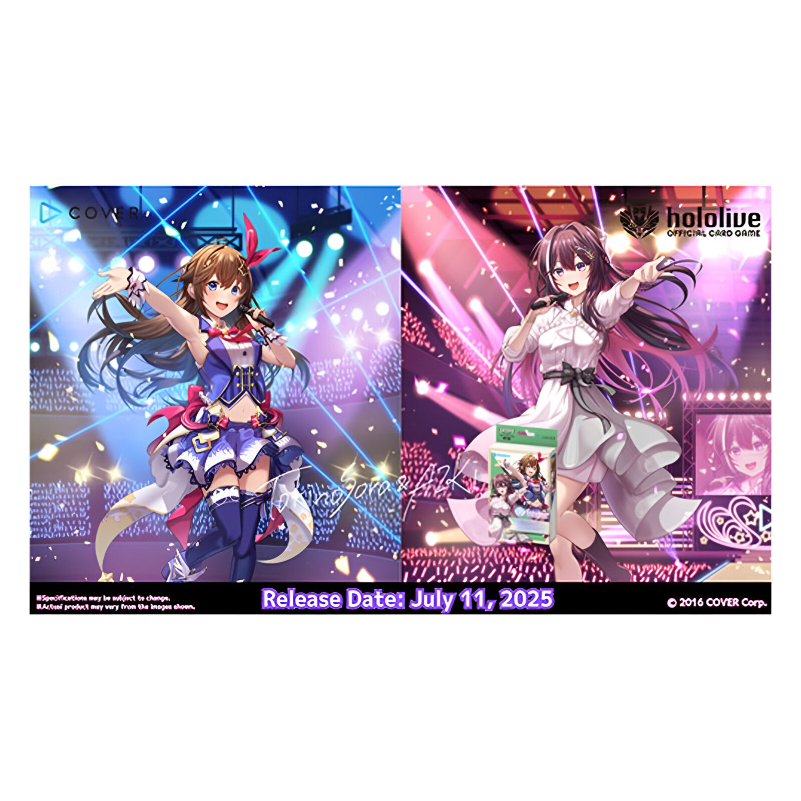 hololive OFFICIAL CARD GAME – Tokino Sora & AZKi Start Deck (6 Packs)