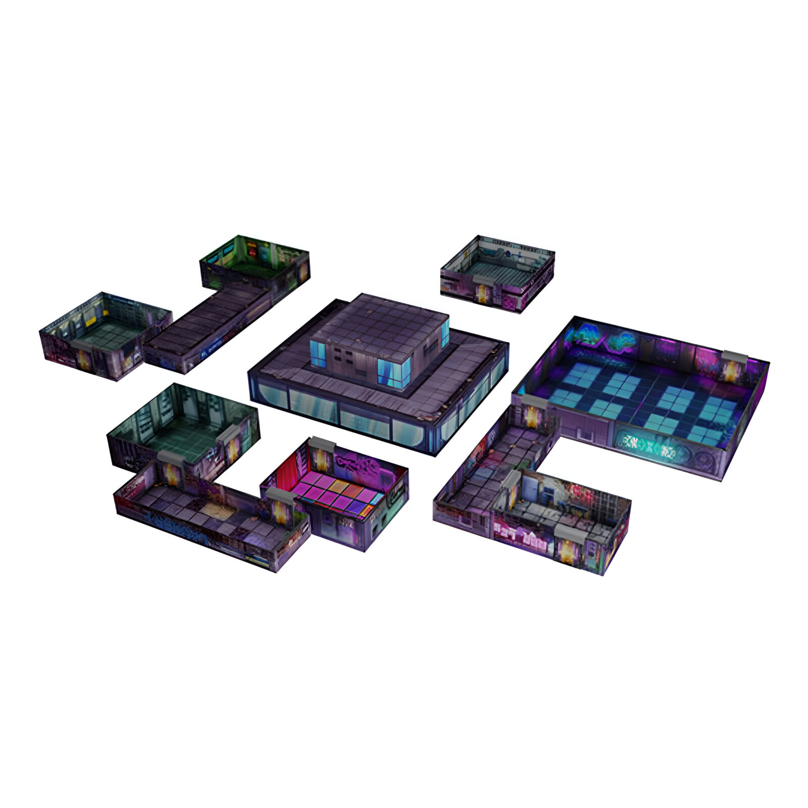 Tenfold Dungeon – Cyberpunk City 3