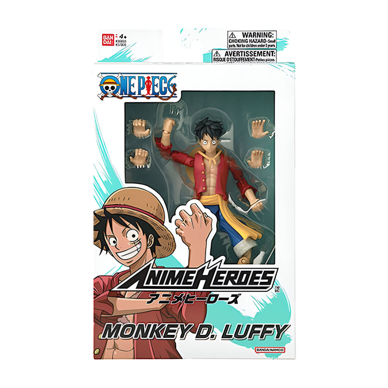 Anime Heroes – One Piece – Monkey D. Luffy (6 Packs)