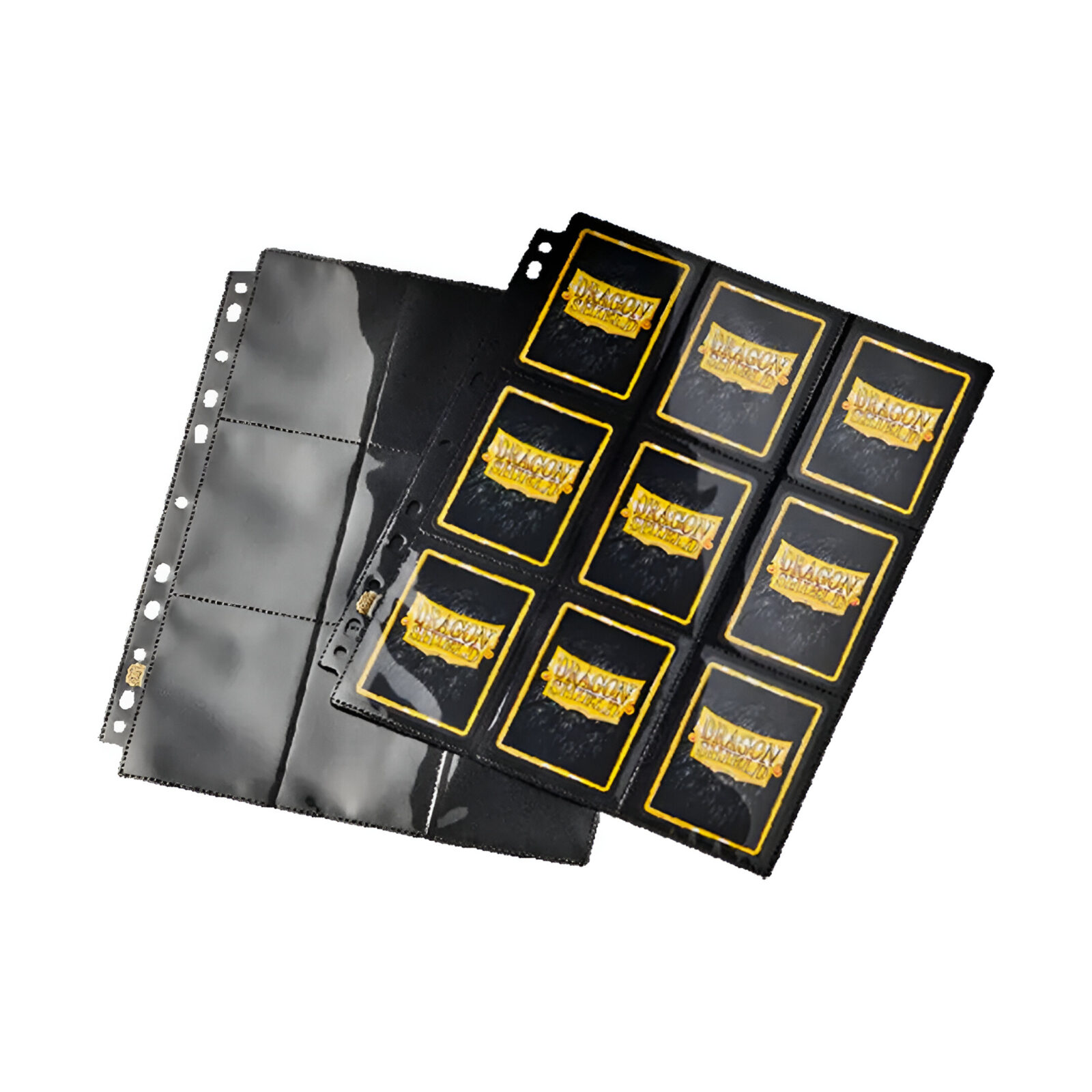 Dragon Shield – 18-Pocket Binder Pages Japanese 50 Pack – Clear Front 3