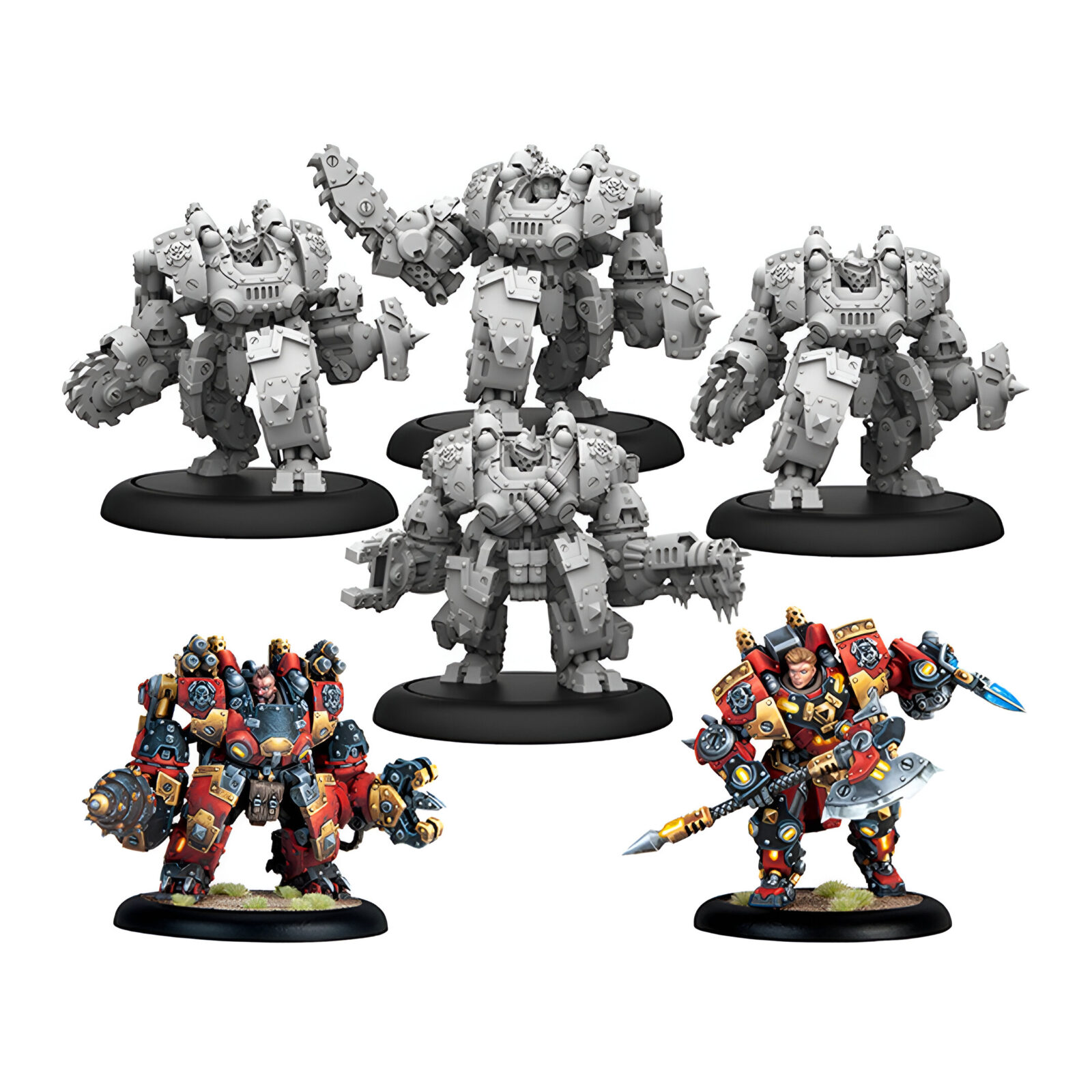 Warmachine – Khador Annihilators Command Cadre