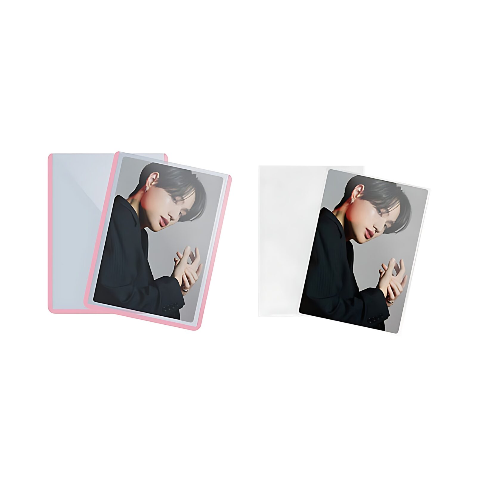Ultra Pro – FINGERHEART POPLOADER Photocard Protector & Sleeve Combo Pack (10 Pack) – Blush 3