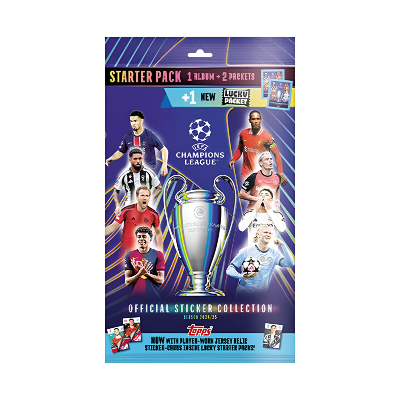 Topps Official Sticker Collection – UEFA Champions League 24/25 Album Pack