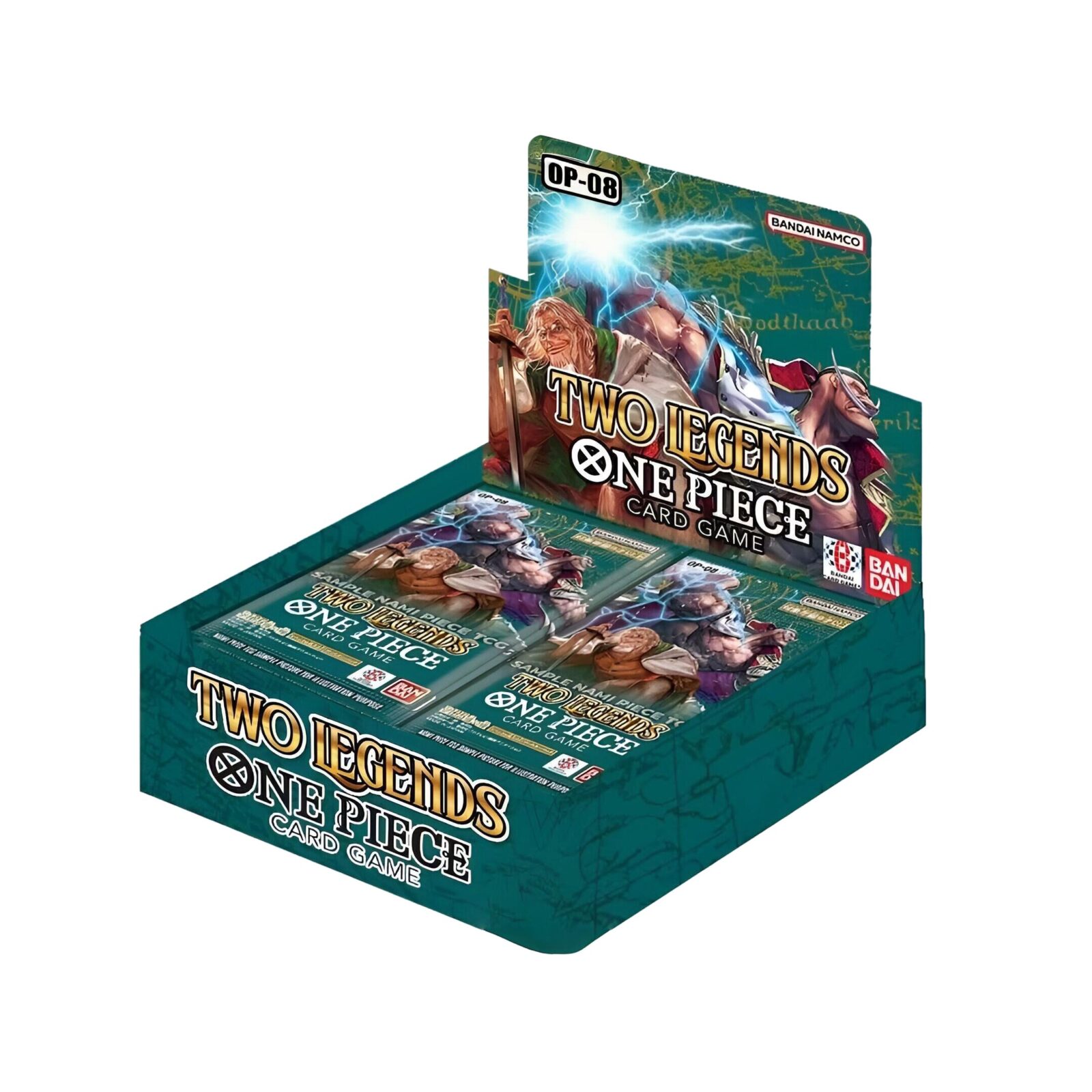 One Piece Card Game: Two Legends Booster Box (OP-08) (24 Packs)