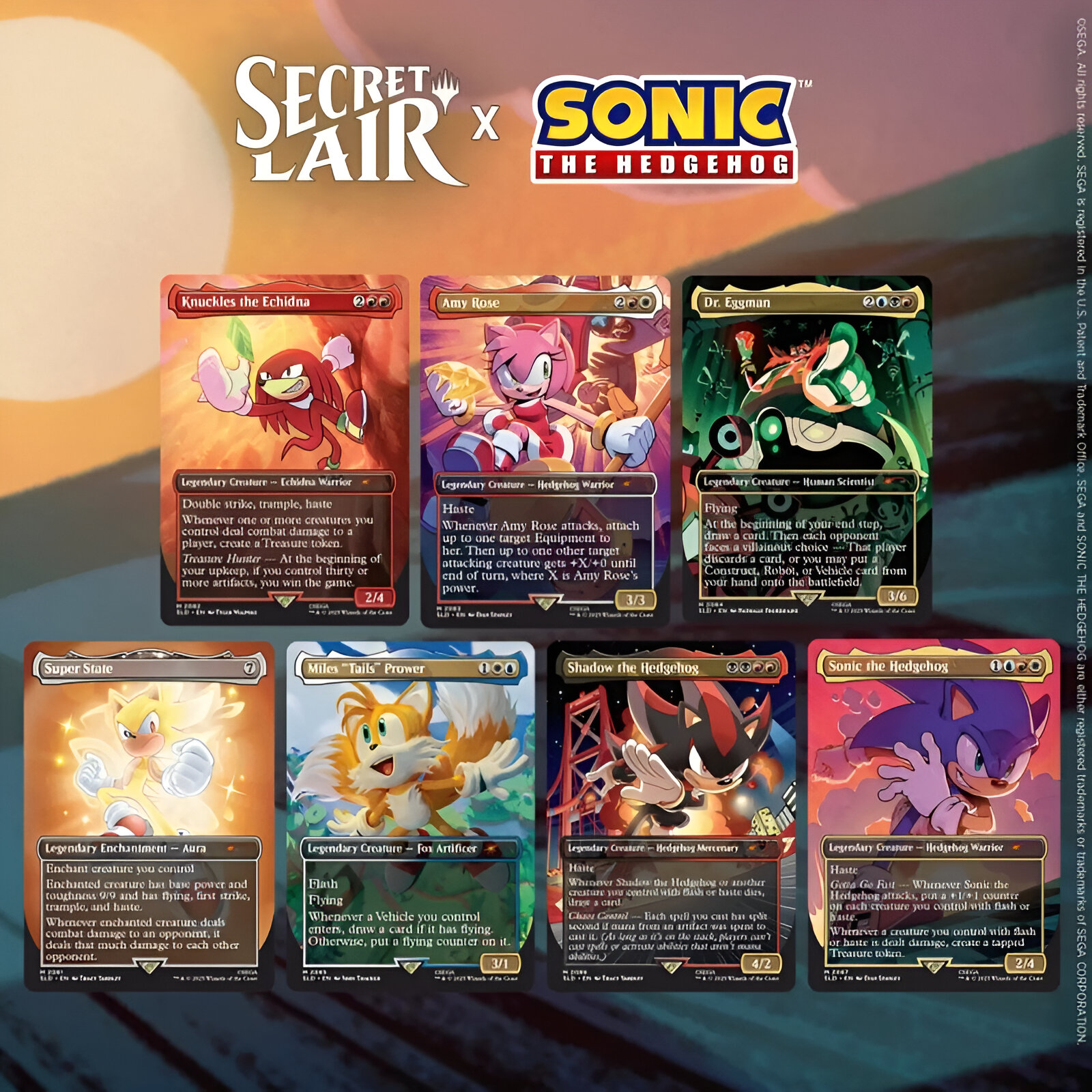 Magic: The Gathering: Secret Lair x Sonic Legends (Non-Foil Edition)