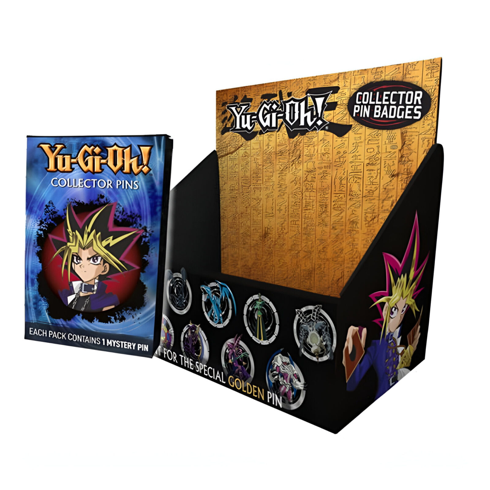 Yu-Gi-Oh! – Mystery Pin Badges (12 Packs)